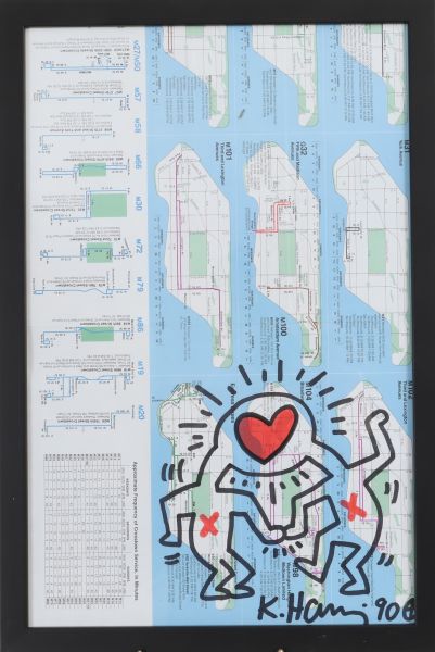 Keith Haring (1958-1990) Attr