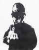 Dismaland le policier Banksy 