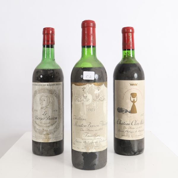 Baron Philippe de Rothschild (x3)