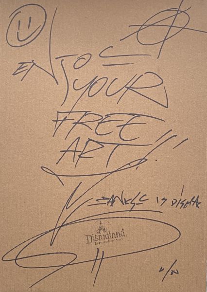 BANKSY Né en 1974 (D'après)
