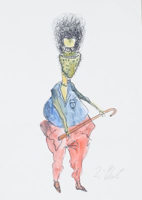 Tim Burton (né en 1958) Attribué à