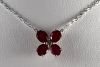 Collier Fleur rubis