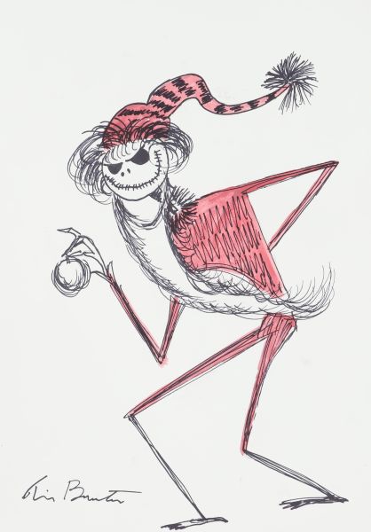 Tim Burton (né en 1958) Attribué à