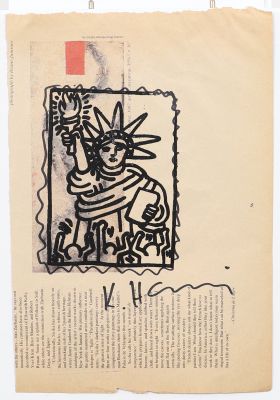 Keith Haring (1958-1990) d'après