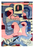 Tapis d'aprés Charles Edouard Jeanneret dit Le Corbusier (1887-1965)