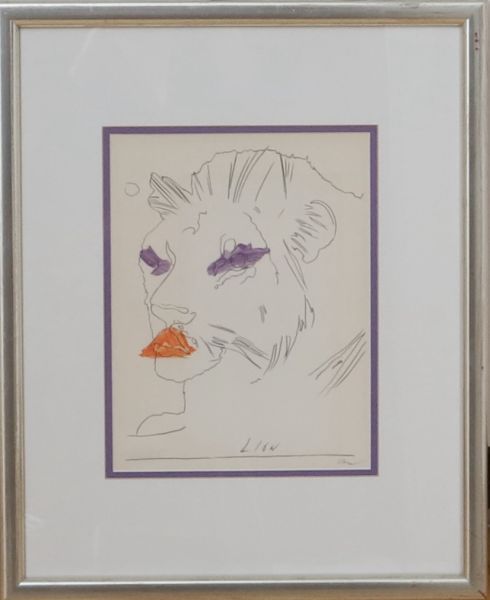 Andy Warhol (d’après) Lion