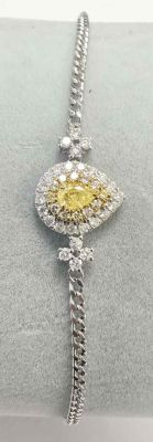 Bracelet - Diamant jaune