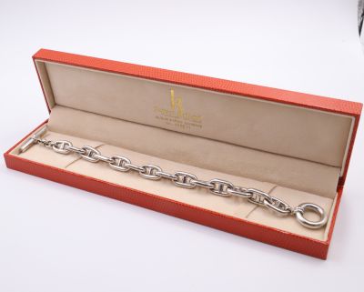 Bracelet Style Hermès Or Blanc - Modèle 