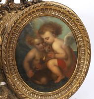 Paire de tableaux XIXème siècle « Jalousie »