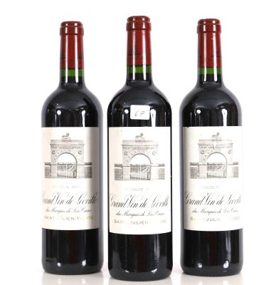67 Grand vin de Leoville du Marquis de Las Cases 2006 (x3)