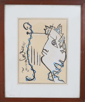 Jean Cocteau (1889-1963) Attr