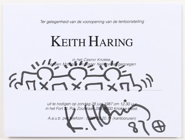 Keith Haring (1958-1990) Attr