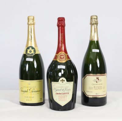 Lot de 3 magnums de Champagne