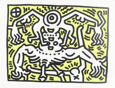Keith Haring (1958-1990) d'après