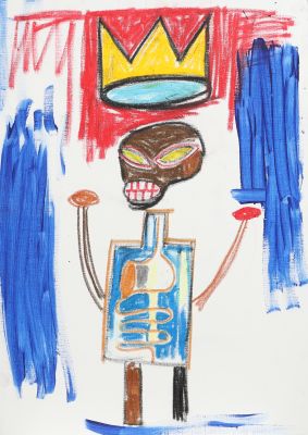 Jean-Michel Basquiat (1960-1988) d'après 
