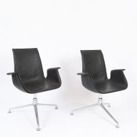 Preben & Fabricius (1931-1984) Deux Fauteuils modèle 
