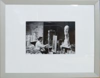 SCHEIDEGGER Errnst (1923-2016) pour  Alberto Giacometti (1901-1966)