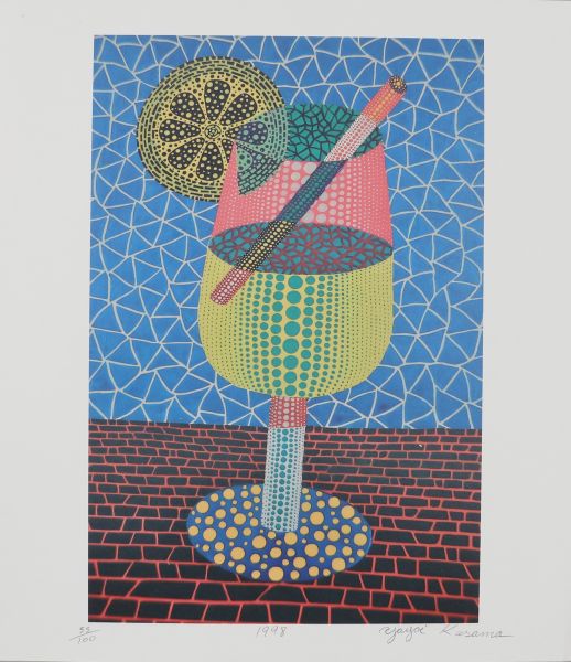 Yayoi Kusama (née en 1929) Attribué à