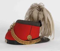 Shako Officier subalterne 2ème chasseur à cheval
