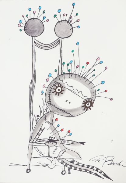 Tim Burton (né en 1958) Attribué à