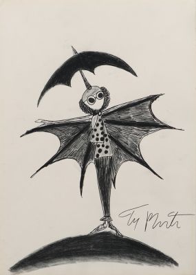 Tim Burton (né en 1958) Attribué à