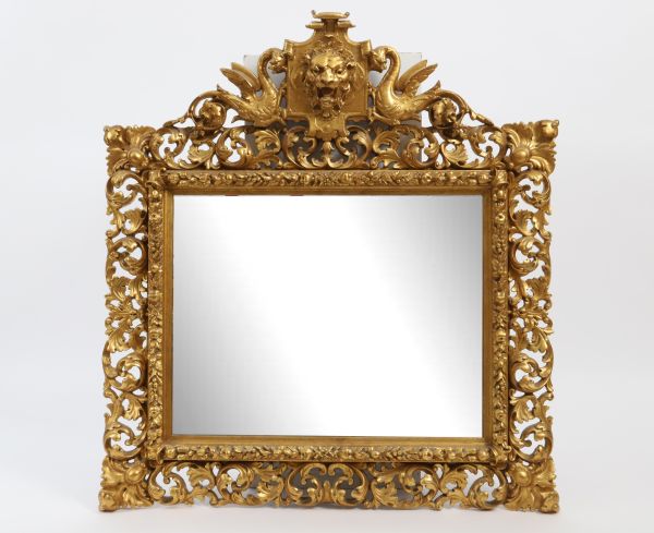 Miroir rocaille