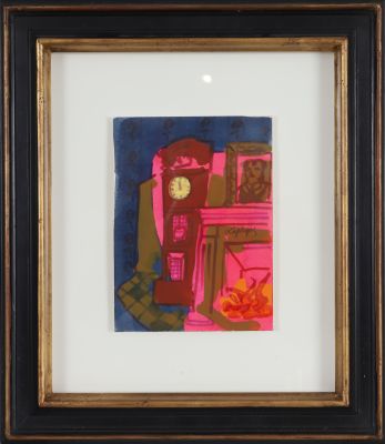 Charles Lapicque (1898-1988) “intérieur de la cheminée“