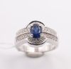 Bague Saphir et diamants