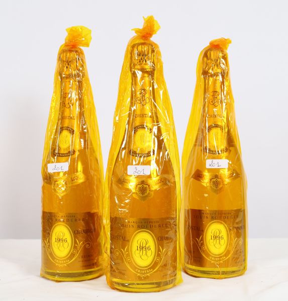 Champagne Cristal Roederer 1996 (x3)