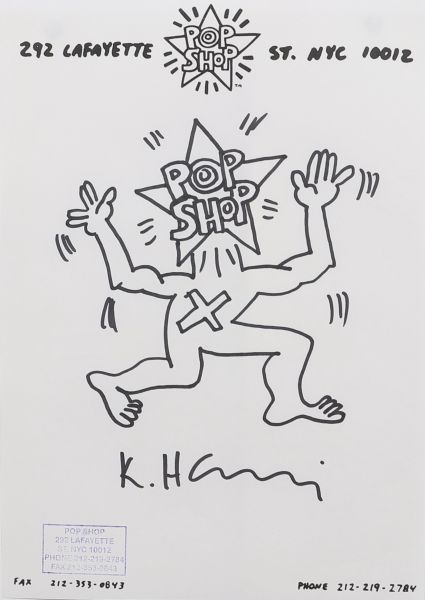 Keith Haring (1958-1990) d'après