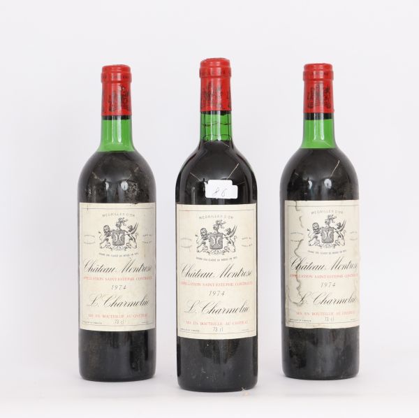 86 Château Montrose (x3) 1974