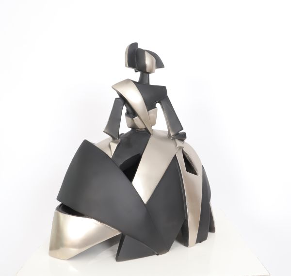Miguel Guia (né en 1960) “Petite enfant air et métal” 
