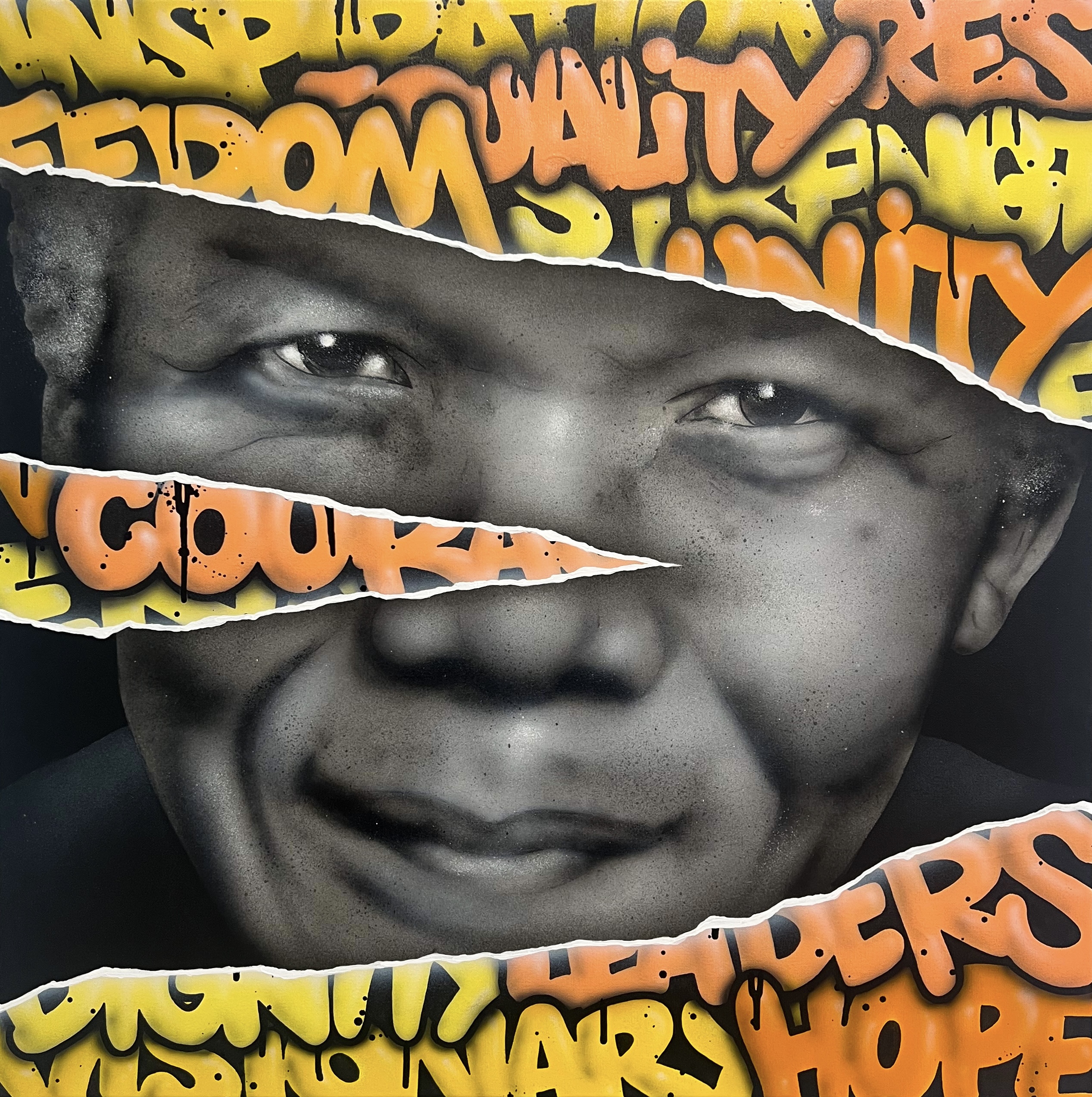 Nelson Mandela, Turn but united, 2025 