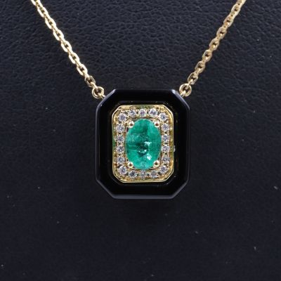 Collier de style Art Déco