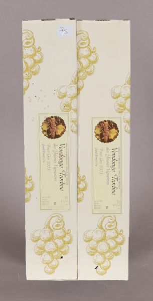 Vendanges Tardives 2003 Luxembourg (x2)