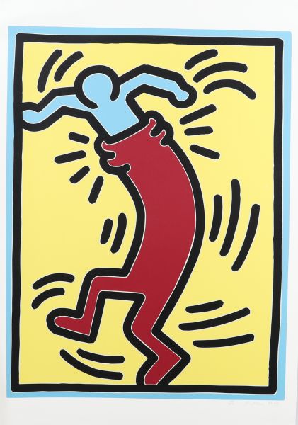 Keith Haring (1958-1990) d'après