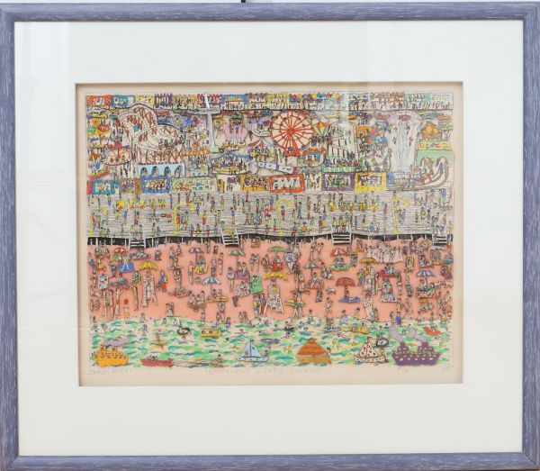 « Brooklyn’s Coney Island » de James Rizzi (1950-2011)