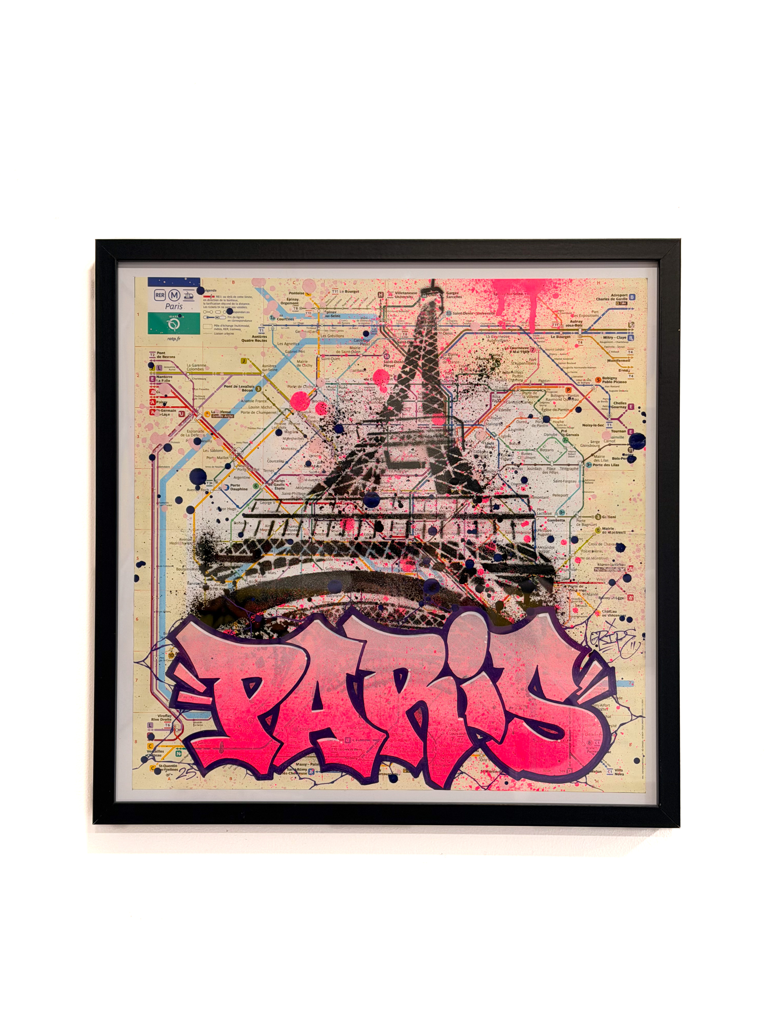 Paris eiffel rose, 2025