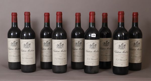 106 Château Montrose 1993 (x9)