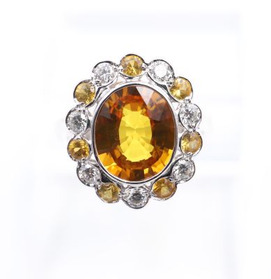 Bague Festonnée en or jaune 18k