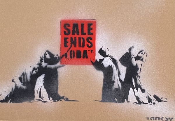 BANKSY Né en 1974 (D'après)