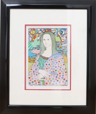 «The Mona Lisa » de James Rizzi (1950-2011)