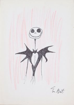 Tim Burton (né en 1958) Attribué à