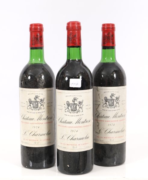 Château Montrose (x3) 1974