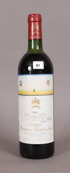 81 Château Mouton Rothschild 1983 (x1)