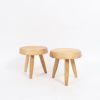 Tabourets dans le goût de Charlotte Perriand (1903-1999)