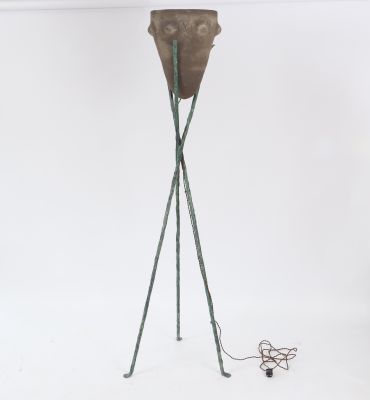 Elisabeth GAROUSTE (née à Paris 1949) et Mattia BONETTI (né à Lugano, Suisse, en 1953) - Lampadaire Tripode 