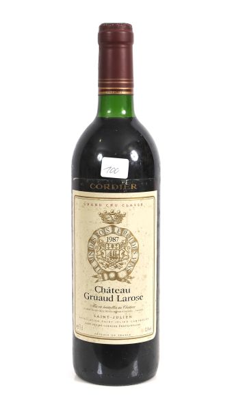 100 Chateau Gruaud Larose 1987