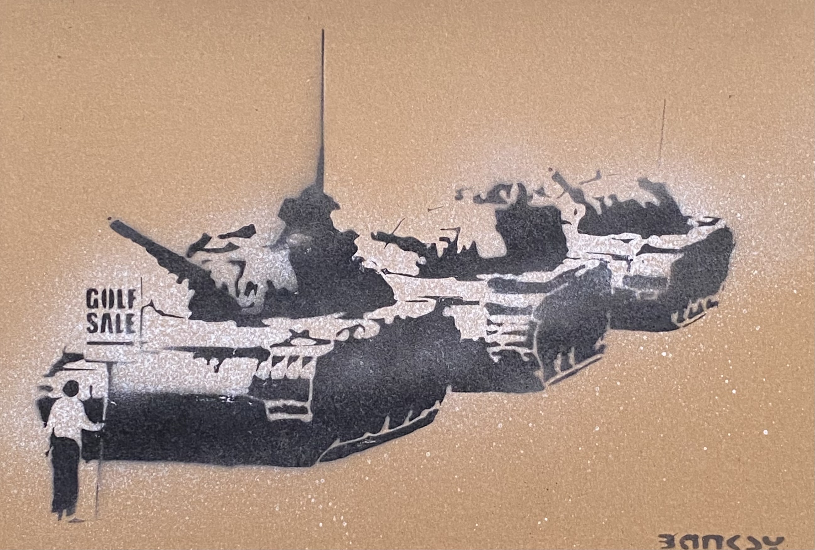 BANKSY Né en 1974 (D'après)