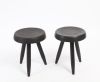 Tabourets dans le goût de Charlotte Perriand (1903-1999)